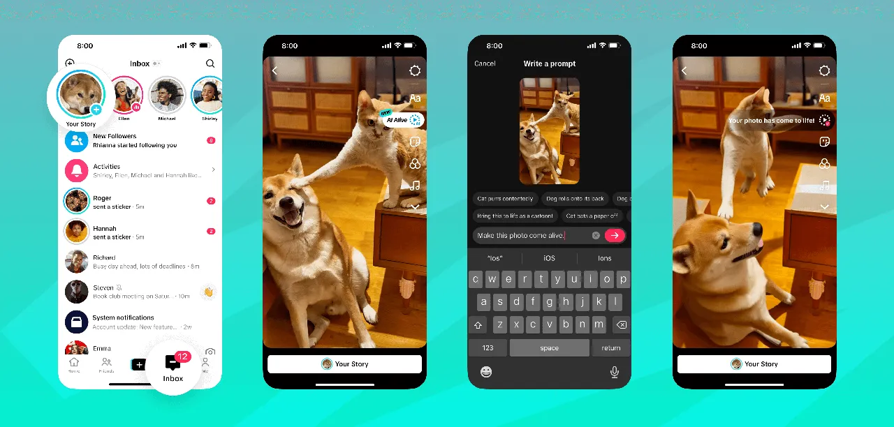 TikTok добавит ИИ-инструмент для анимирования собственных фотографий