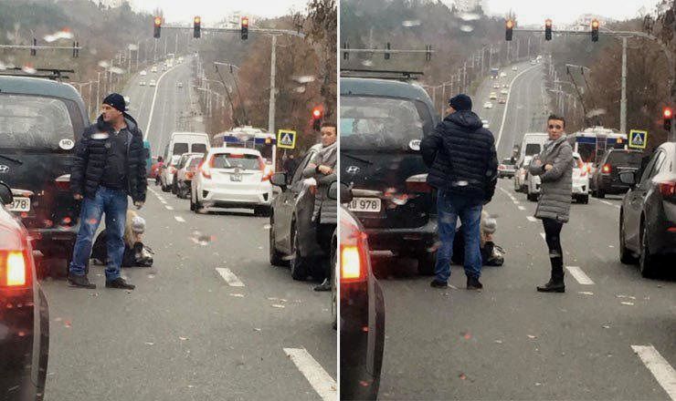 На Рышкановке автомобиль сбил пешехода