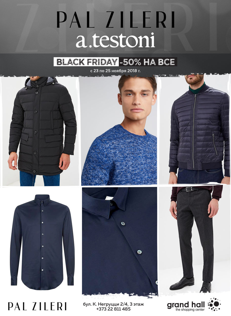 Pal Zileri, a.testoni: Black Friday – 50% ®