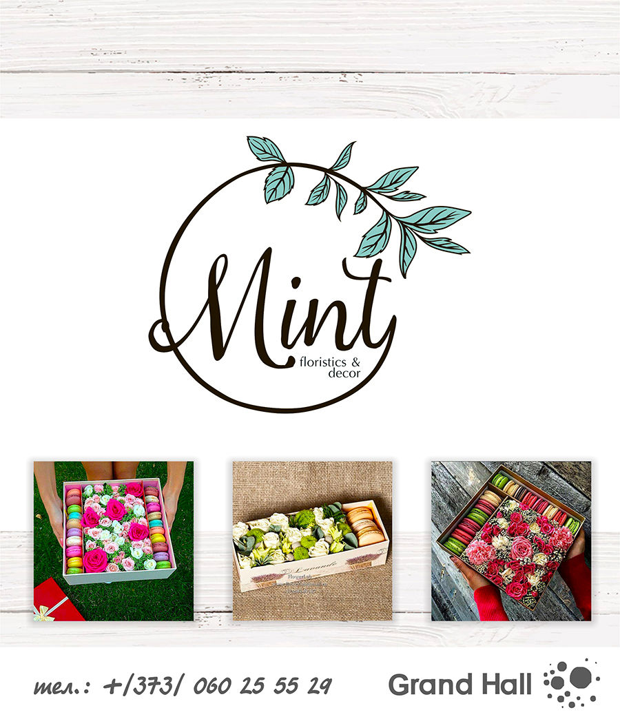 Grand Hall: открылся новый цветочный салон Mint-Floristics&Decor ®