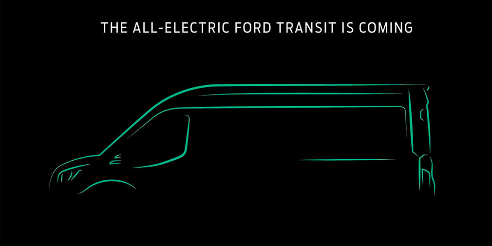 Ford анонсировал появление электрического Transit