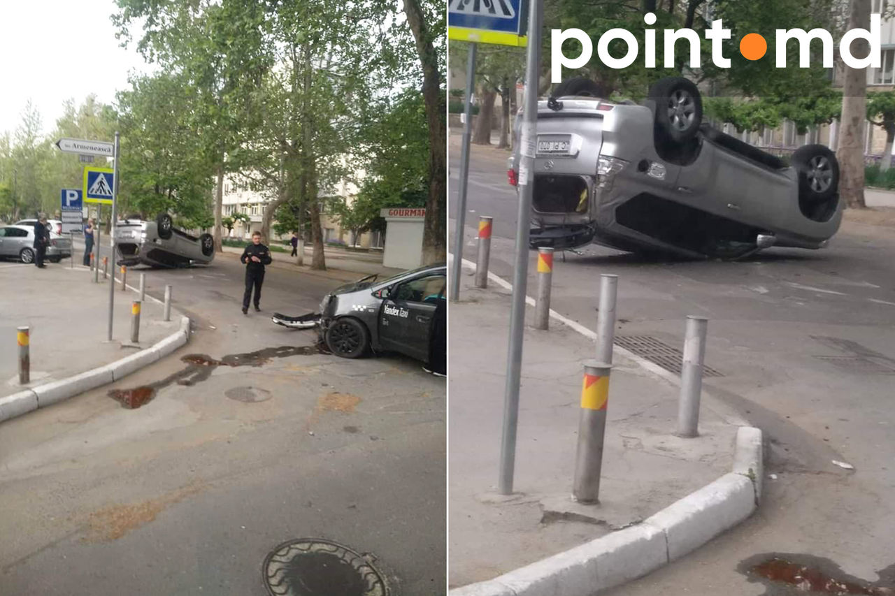 ДТП в столице: столкнулись две машины Toyota