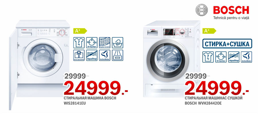 Bosch: Интеллектуальнный подход к стирке ®