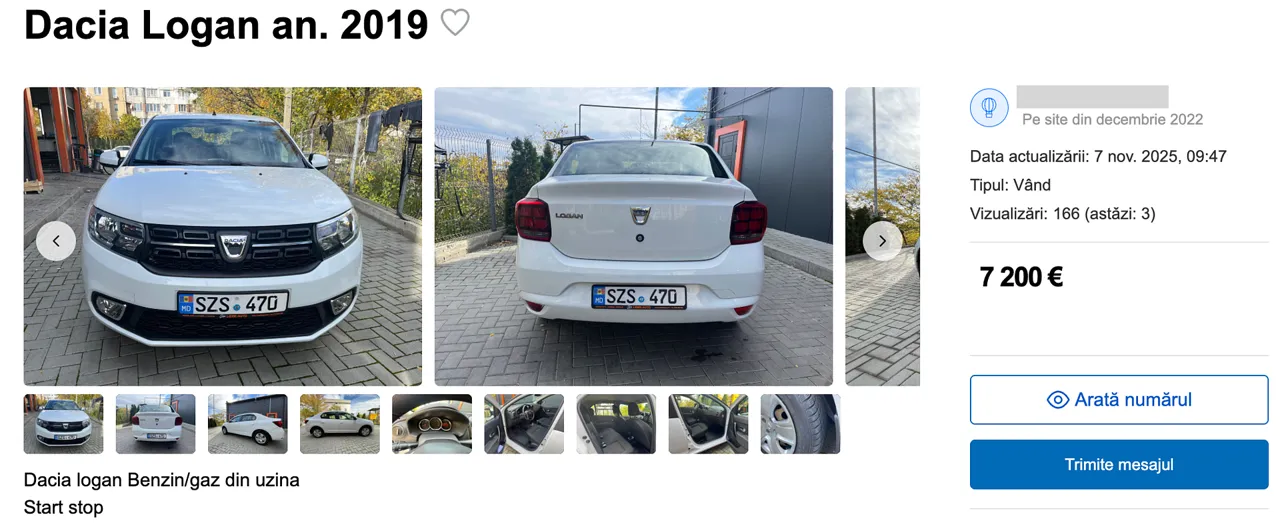 Taxi și livrare: Ce modele de mașini aleg șoferii din Moldova