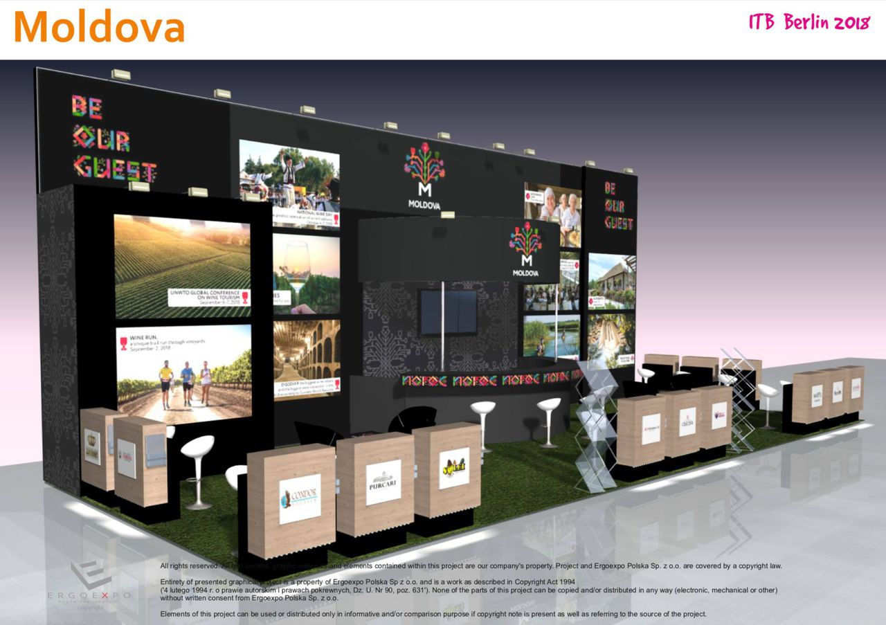 Cum va arăta standul Republicii Moldova la expoziția internațională de turism de la Berlin