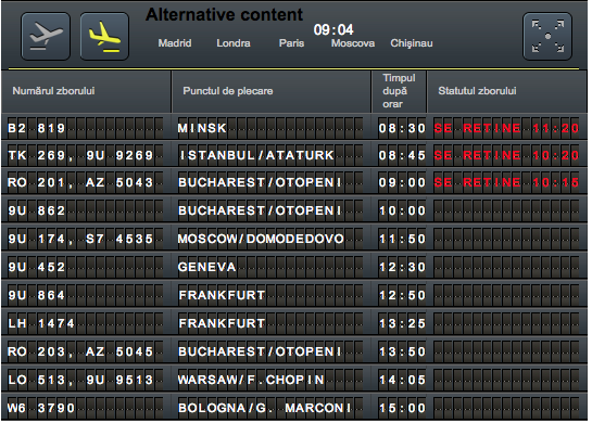 CeaÈ›Äƒ In Moldova Mai Multe Zboruri De Pe Aeroport Se ReÈ›in Stiri Md