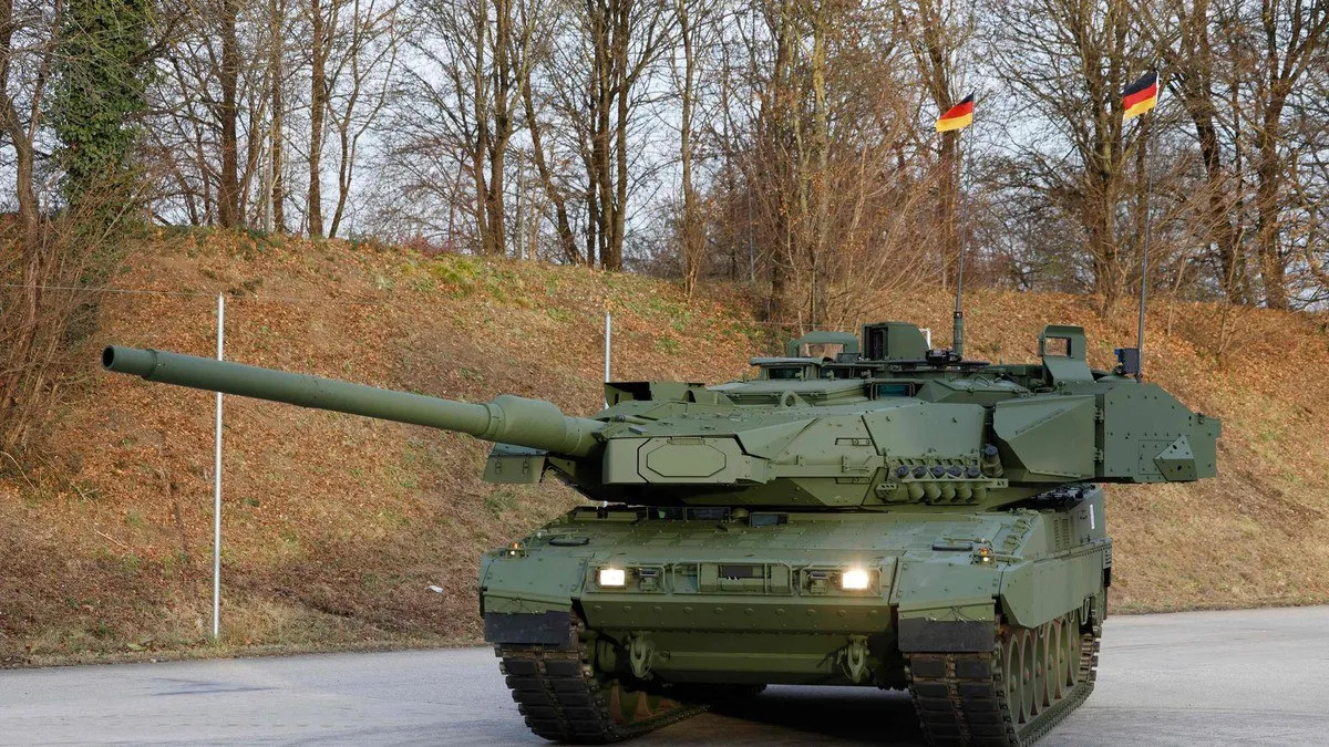 Германия разработала новый танк с защитой от дронов и ракет