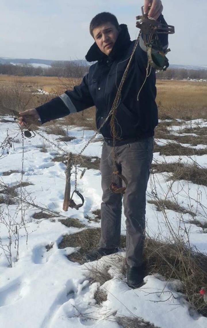 Un braconier din Leova, prins în flagrant de inspectorii de mediu