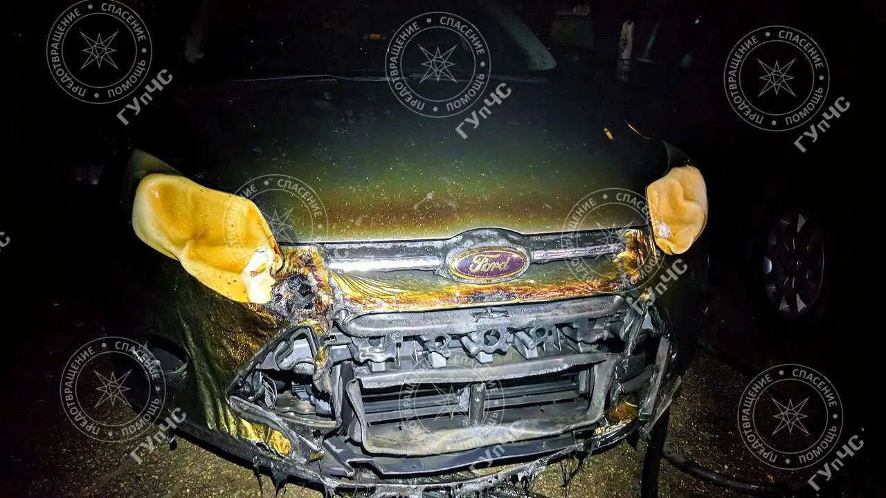 В шаге от взрыва: в Тирасполе сгорел автомобиль