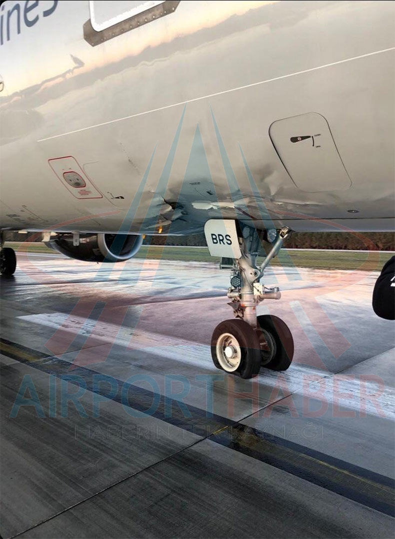 Самолет Nordwind совершил жесткую посадку в Анталье
