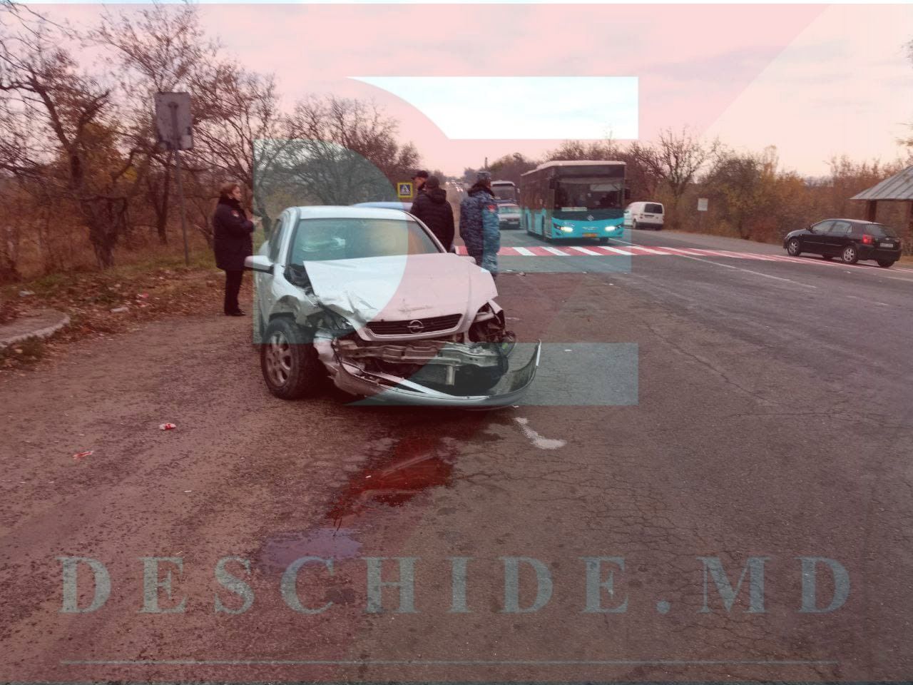 В Криково произошла цепная авария: есть пострадавшие