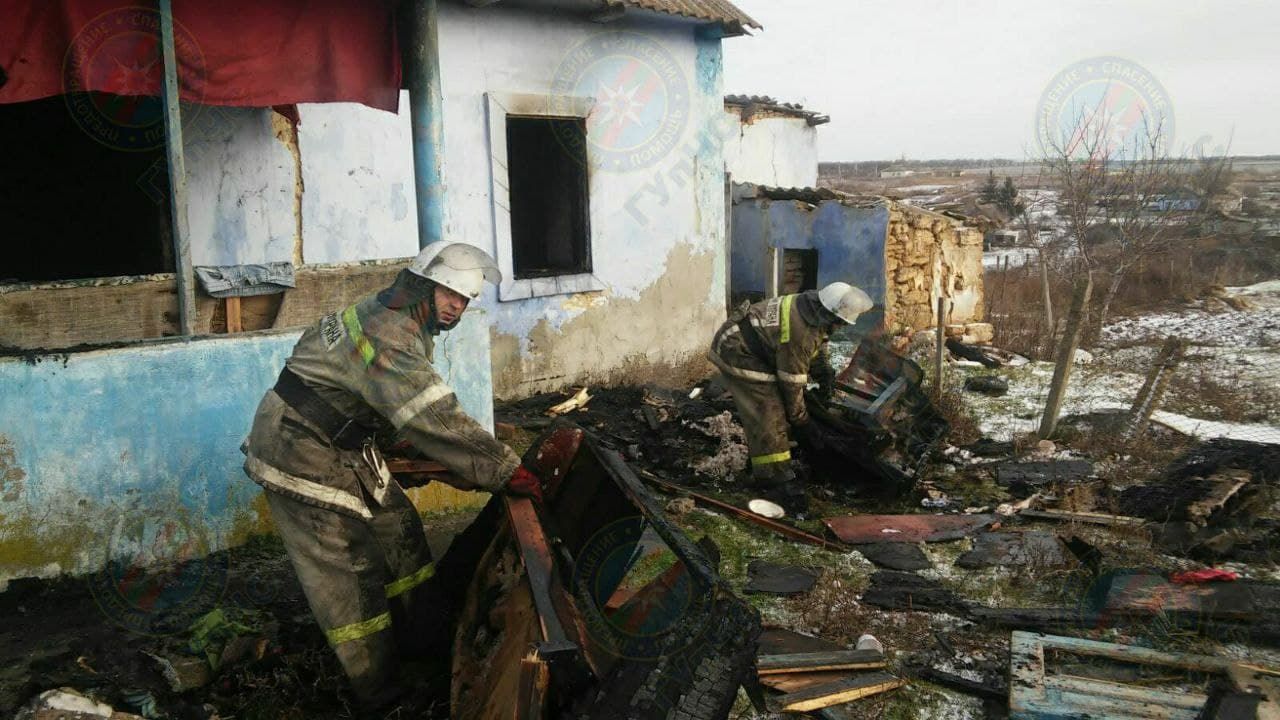 В селе Глиное при пожаре погиб мужчина