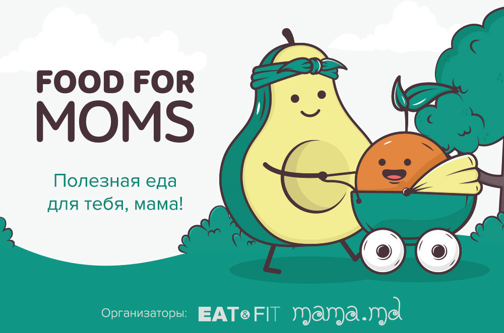 В Молдове появился сервис по приготовлению и доставке еды "Food for moms"