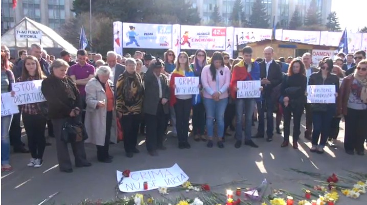Марш молчания и боли прошел в центре столицы