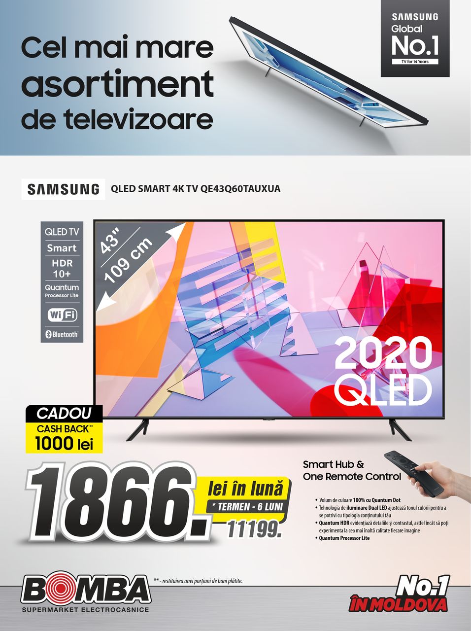 Bomba: Самый большой ассортимент телевизоров Samsung ®