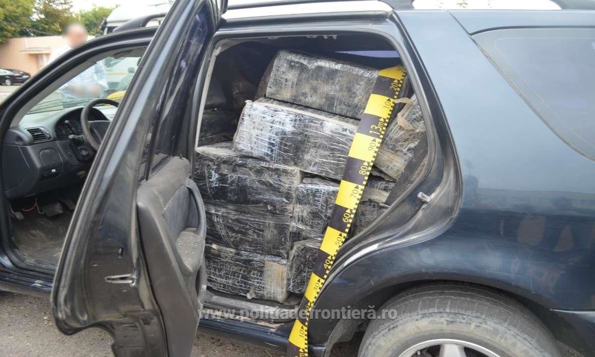На границе Молдовы и Румынии конфисковано 260 тысяч контрабандных сигарет