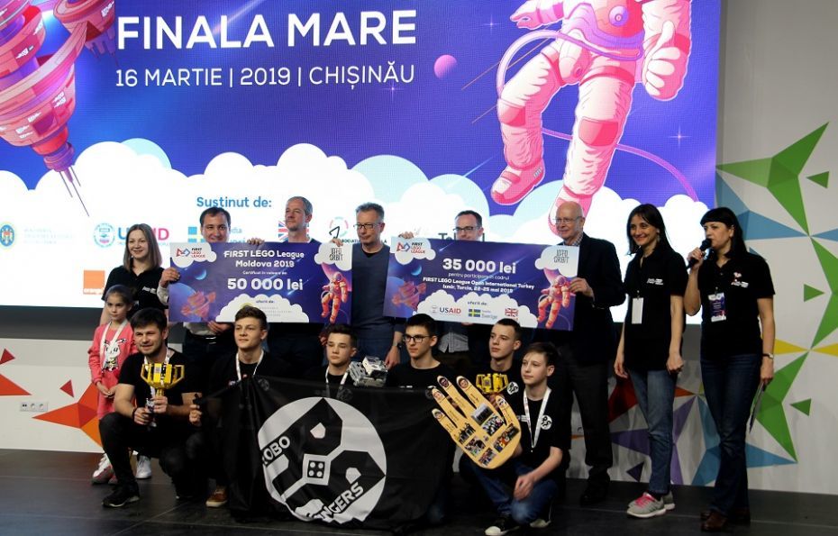 Победитель First Lego League представит Молдову на Чемпионате Европы