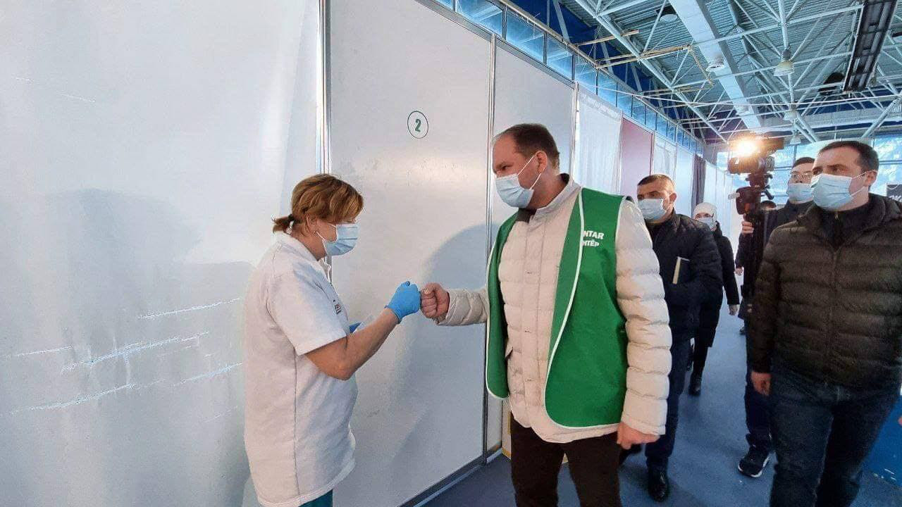 Ион Чебан призвал приходить на Moldexpo за необходимыми продуктами для беженцев