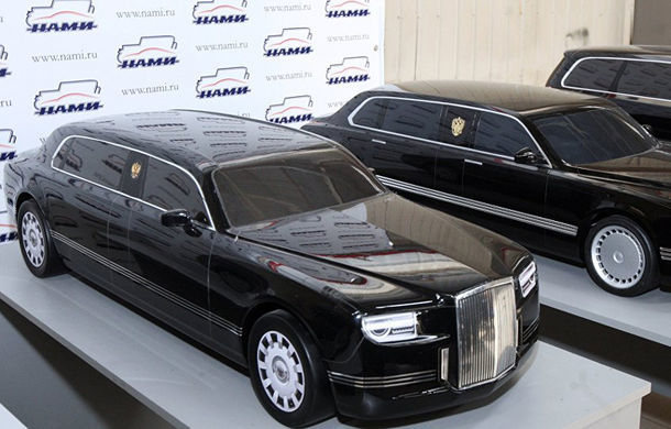 Cum arată viitoarea limuzină a lui Putin; Este produsă în Rusia