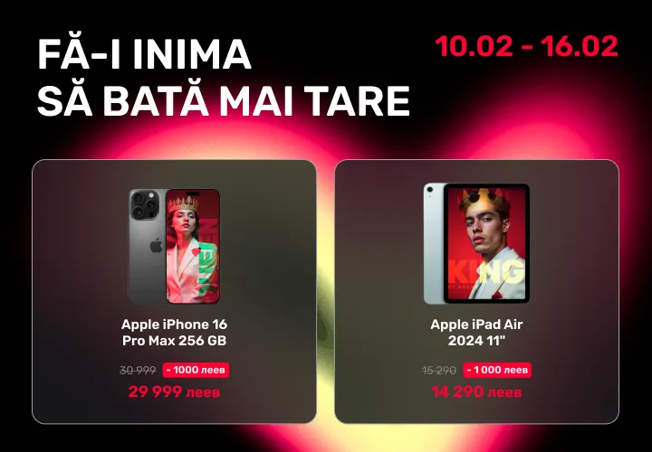 Darwin: Reduceri de până la -40% la Darwin de Valentine's Day