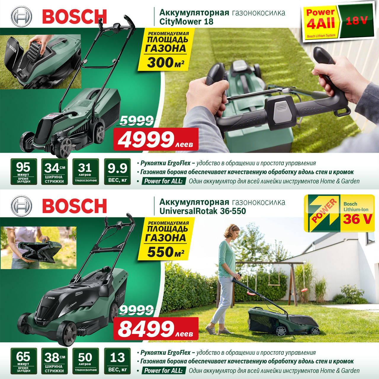 Bosch Siemens: Суперцены на садовую технику
