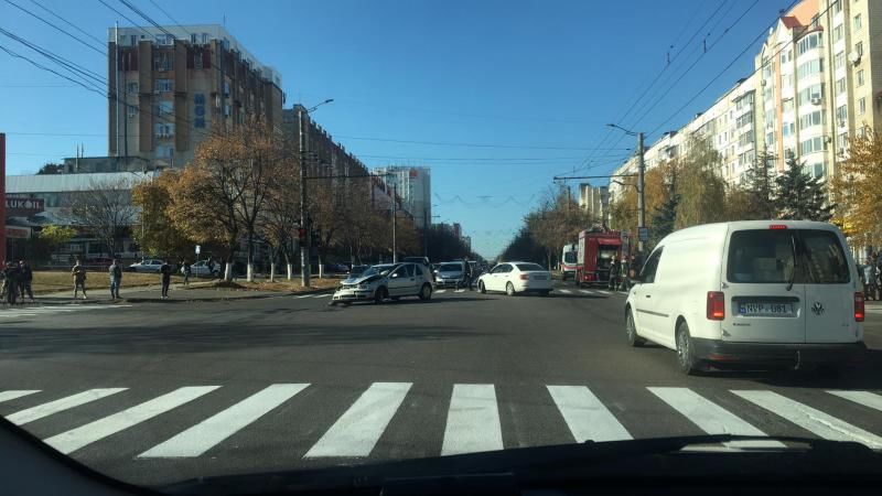 На Буюканах столкнулись два автомобиля