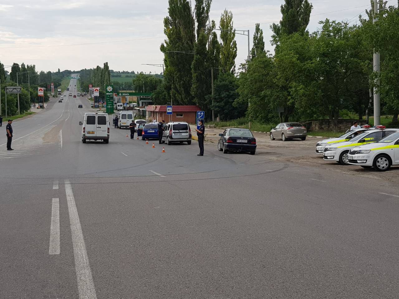 На севере Молдовы были оштрафованы более 90 водителей