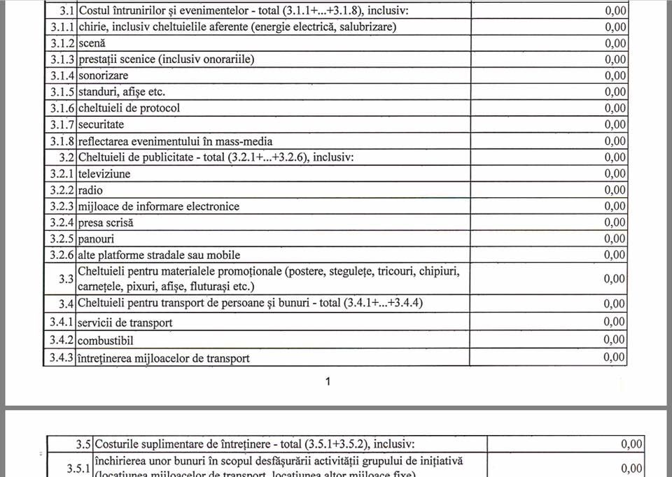 Năstase a declarat că a strâns semnăturile cu zero lei