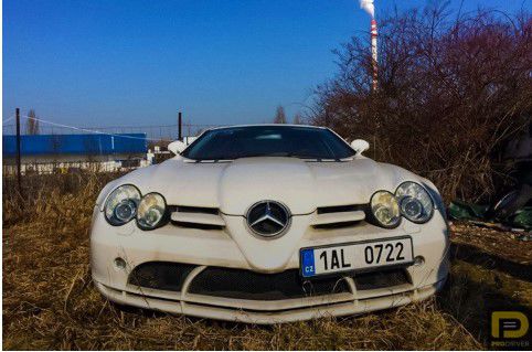 Конфискованный суперкар Mercedes-Benz седьмой год простаивает на штрафстоянке