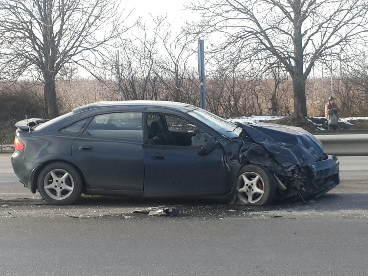 O adolescentă de 15 ani, transportată la spital în urma unui accident produs la intrarea în Stăuceni