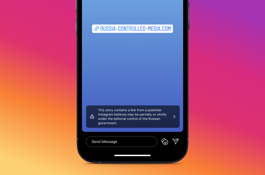 Instagram скроет подписки пользователей в России и Украине