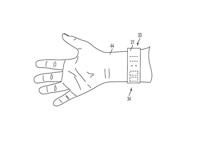 Apple запатентовала технологию, превращающую ткань в дисплей