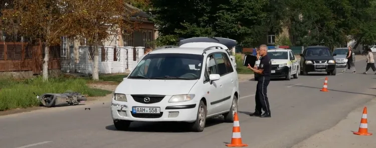 В Бессарабке автомобиль насмерть сбил женщину на скутере