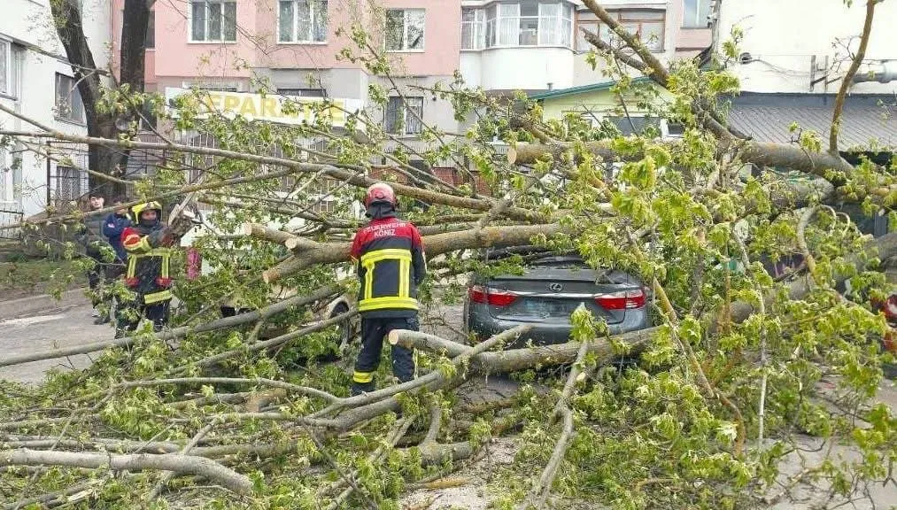 ГИЧС подвёл итоги шквалистого ветра: более 100 выездов и пострадавшие
