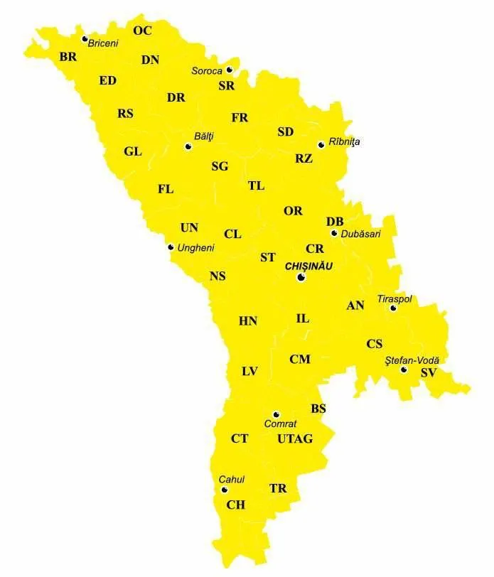Codul Galben de instabilitate atmosferică, prelungit: Ploi, grindină și intensificări ale vântului