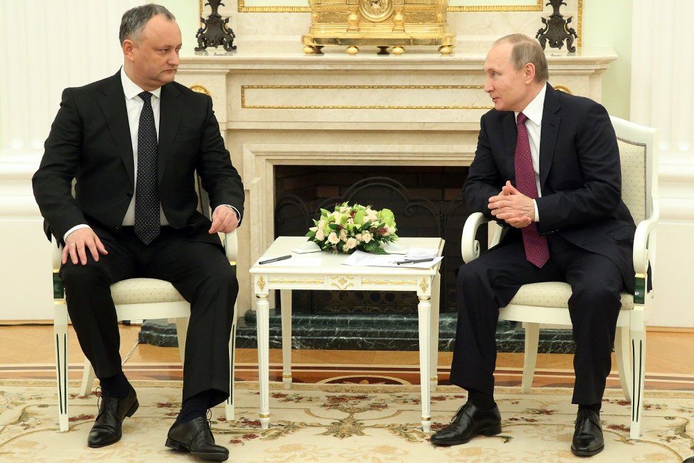 Путин: Визит Додона станет толчком для развития связей с Молдовой