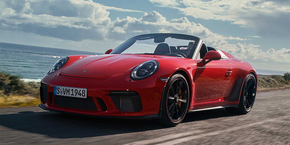 Новый Porsche 911 стал спидстером
