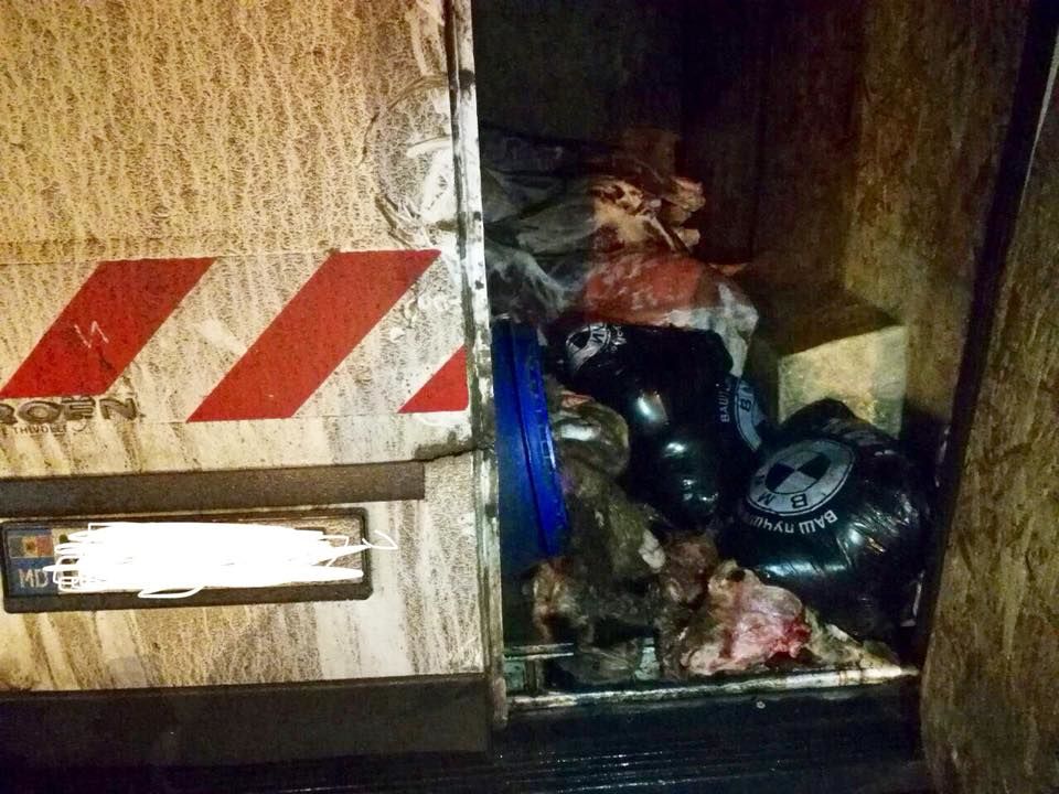 НИП пресек незаконную перевозку говядины в антисанитарных условиях