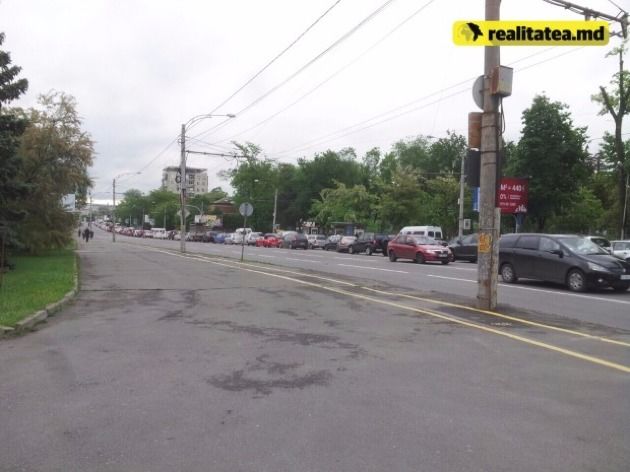 В Кишиневе образовались пробки из-за отключения электричества