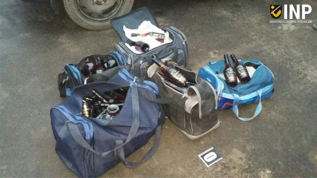 Полиция прикрыла "бизнес" кишиневца на контрабанде коньяка из Приднестровья