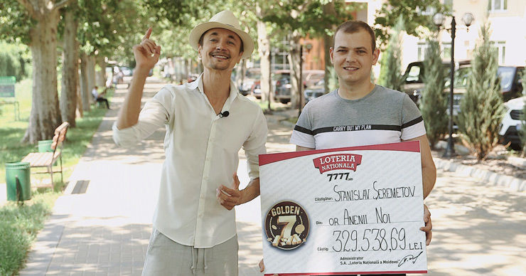 Лотерея: Военнослужащий выиграл Jackpot в 329 538,69 леев с е-билетом ”Golden 7”