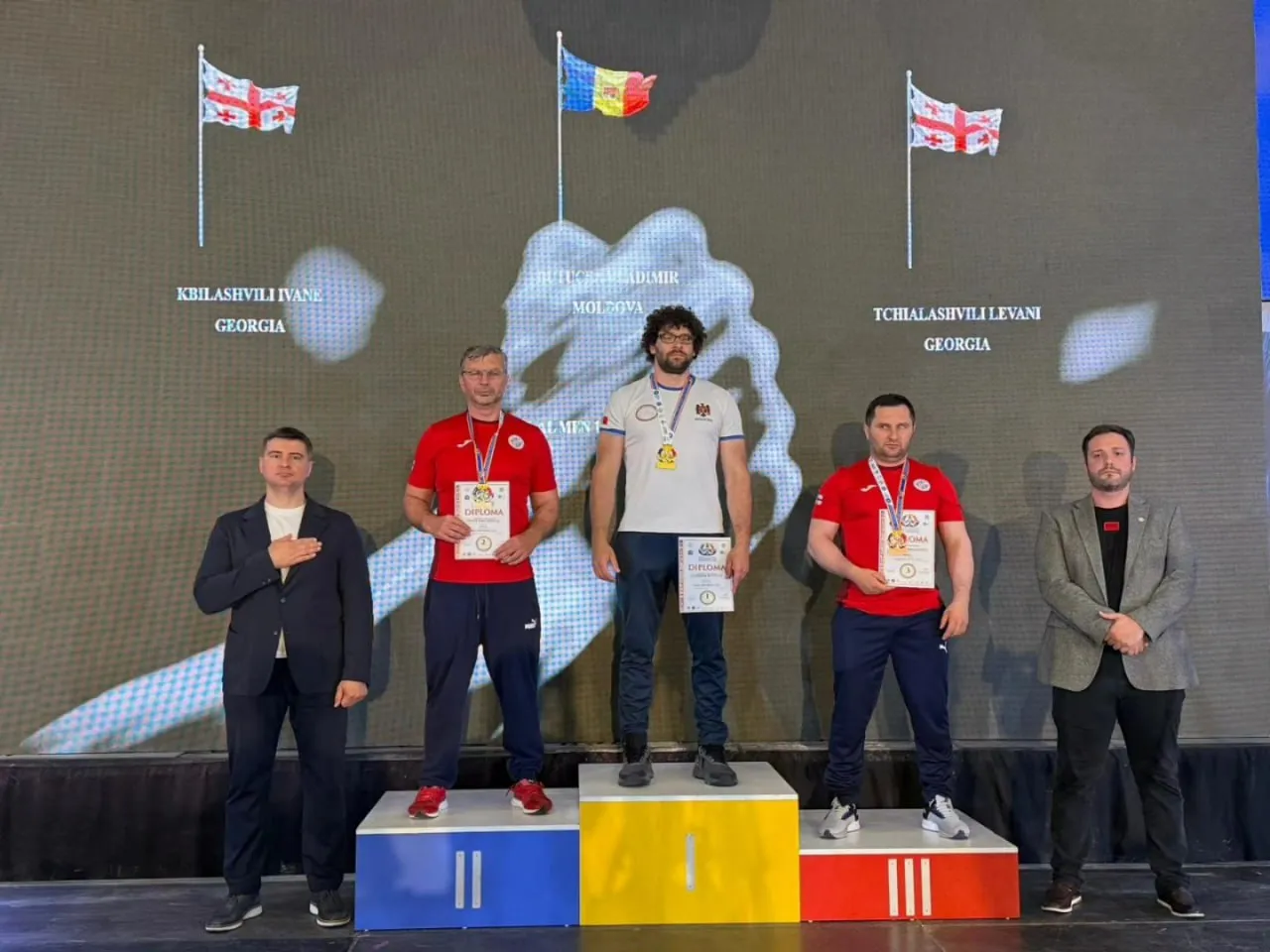 Lotul Moldovei a obținut 43 de medalii la Campionatul European de Armwrestling și Para-Armwrestling