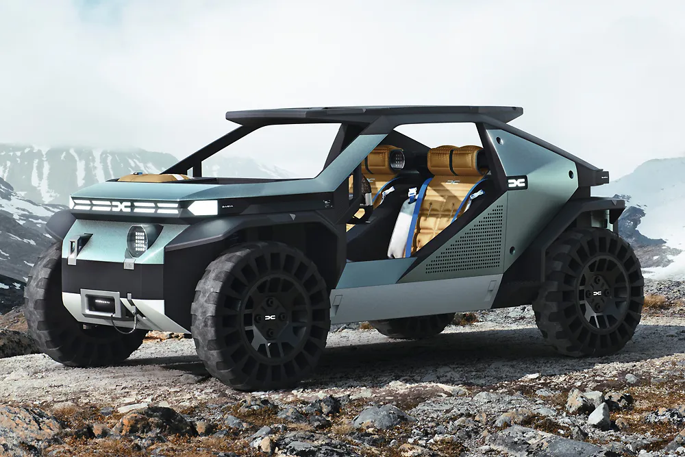 Dacia представила концептуальный внедорожник Manifesto с одной фарой