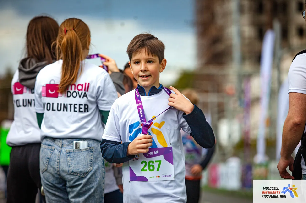 Chisinau Big Hearts Kids Marathon: Открой успех для своего ребенка
