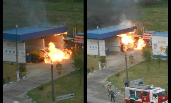 В Крыму произошел взрыв на АЗС: трое погибших