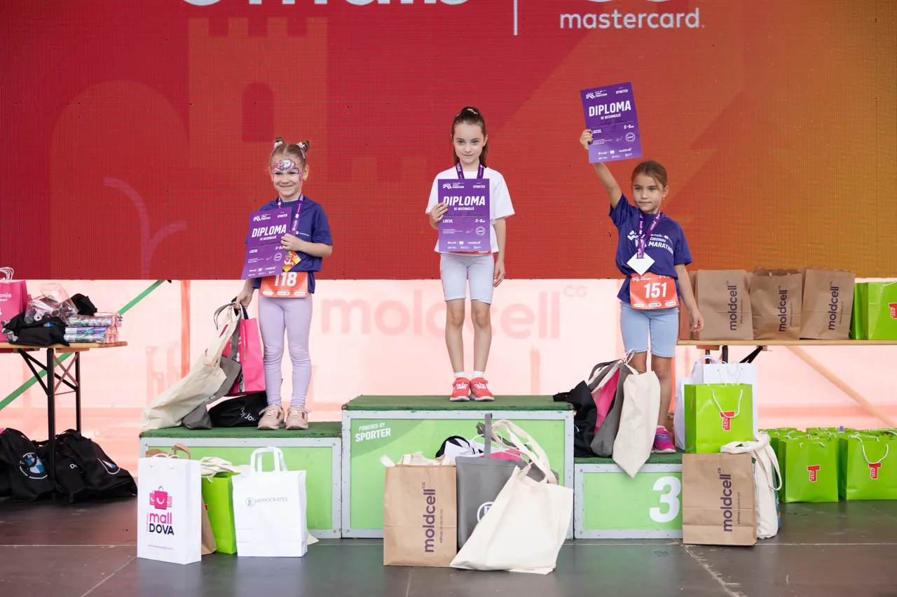 Moldcell Marathon For Kids 2026: Более 1500 детей открыли беговые выходные