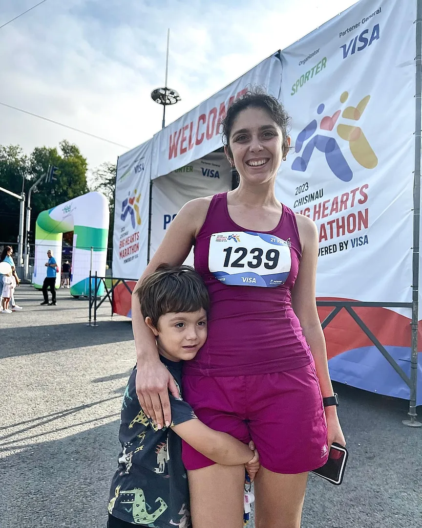 Chisinau Marathon: Как бег вернул жизнь Натальи Чобану