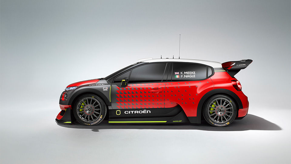 Citroen раскрыл дизайн нового раллийного C3