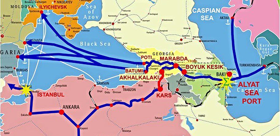 Порт Констанца стал участником Транскаспийского маршрута
