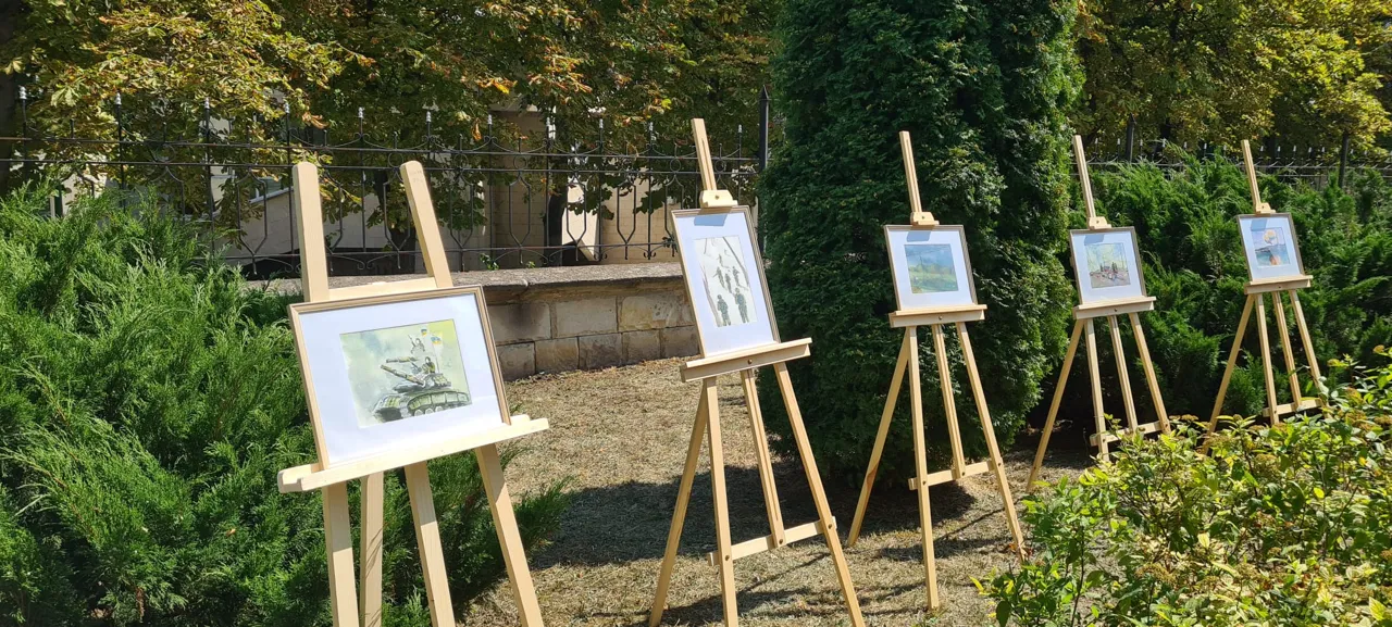 Ко Дню независимости Украины в Кишиневе прошла выставка